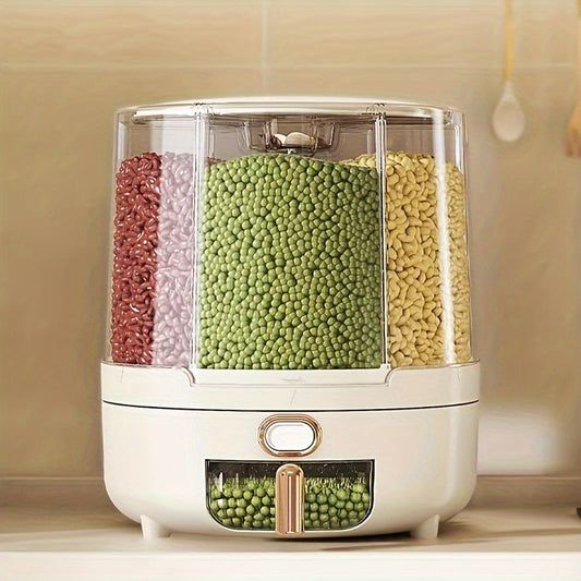 Food Storage Container | Rotating Kitchen Dispenser-Food Container-Sasha Sydney