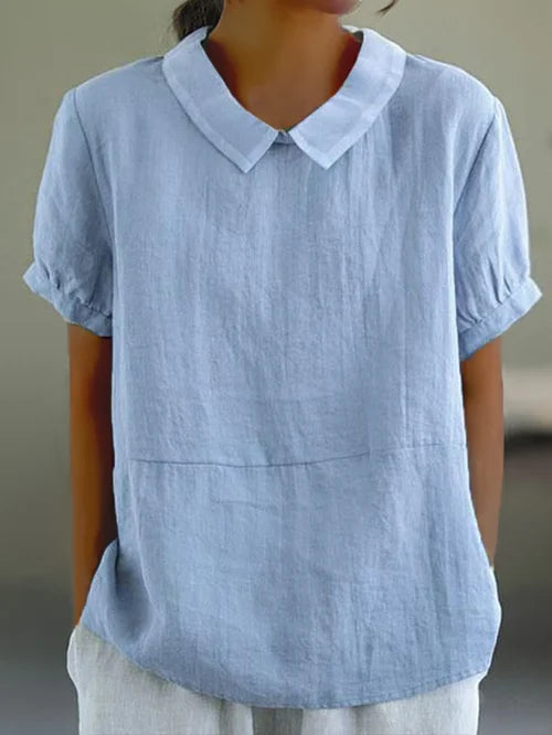 Henny | Women’s Elegant Cotton Blouse | Breezy Comfort