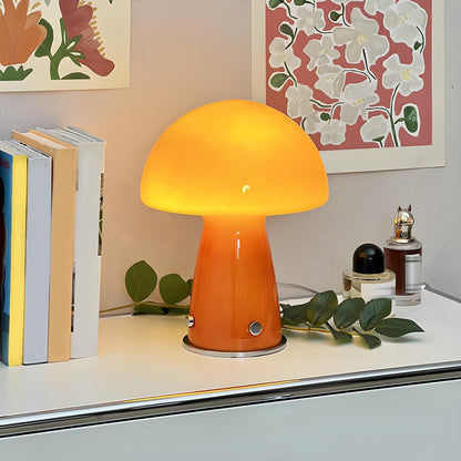 Bedroom Mushroom Table Lamp | Dome Shade Table Light Interior Lighting-Table Lamp-Sasha Sydney