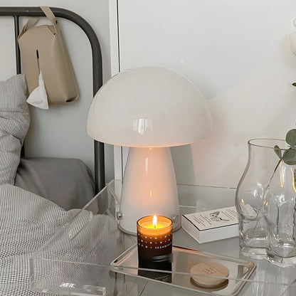 Bedroom Mushroom Table Lamp | Dome Shade Table Light Interior Lighting-Table Lamp-Sasha Sydney