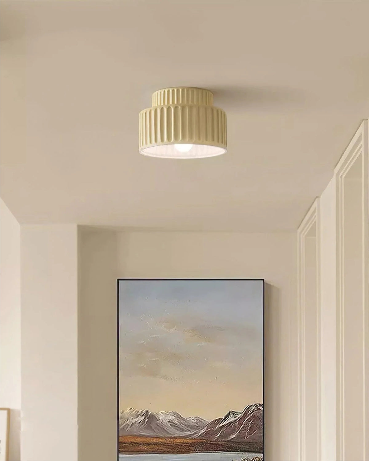 Modern Flush Mount Ceiling Lamp | Low Profile Indoor Lighting-Ceiling Light-Sasha Sydney