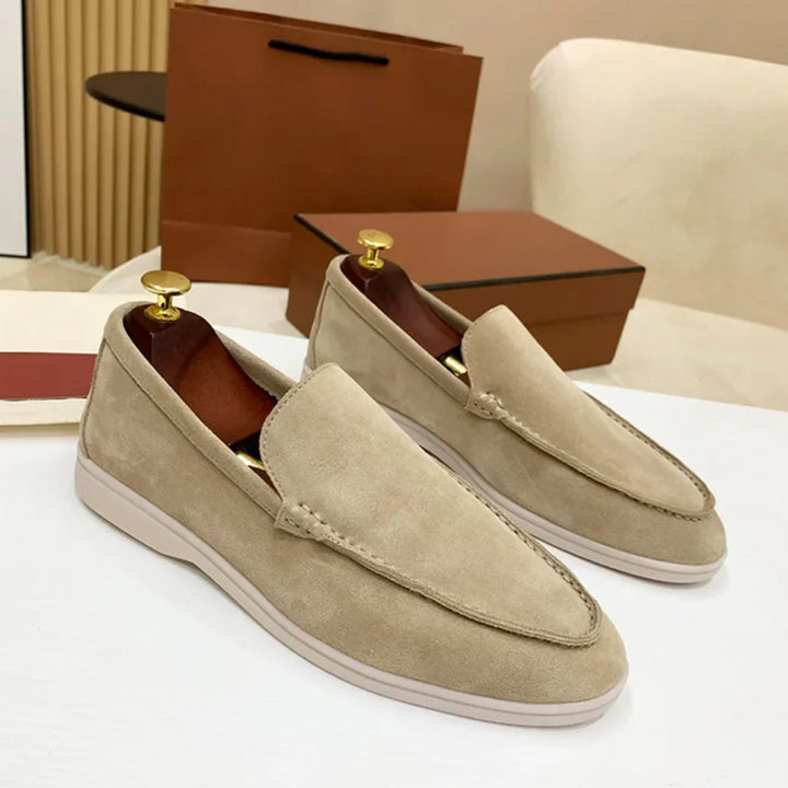Eliot | Men’s Suede Slip-On Loafers | Multi-Color Classic