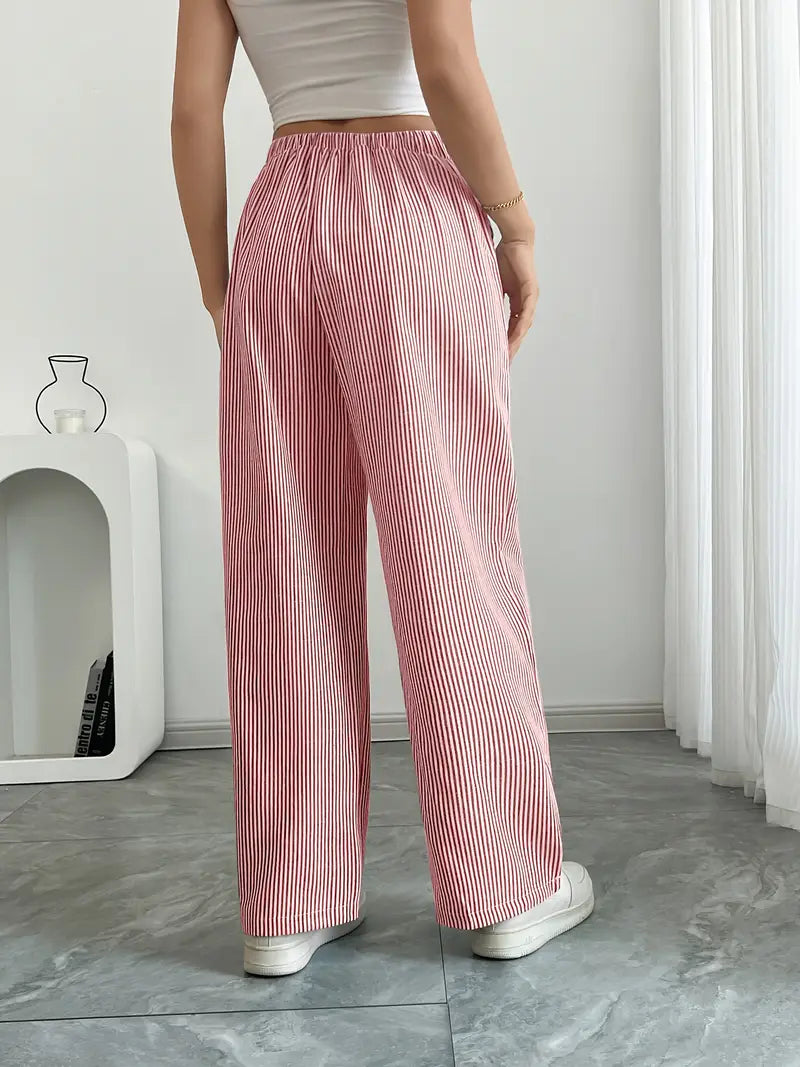 Alina | Women's Striped Pants | Comfortable & Flattering