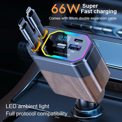 Car USB Charger Adapter | Multi Port Fast Charging Vehicle Accessory-Car Charger-Sasha Sydney