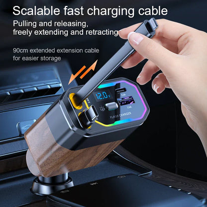 Car USB Charger Adapter | Multi Port Fast Charging Vehicle Accessory-Car Charger-Sasha Sydney