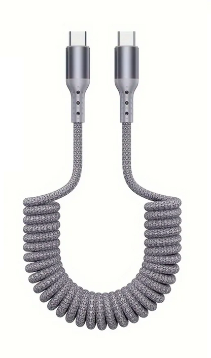 100W USB-C Spring Charging Cable – FlexCharge (1+1 FREE) - Image 14