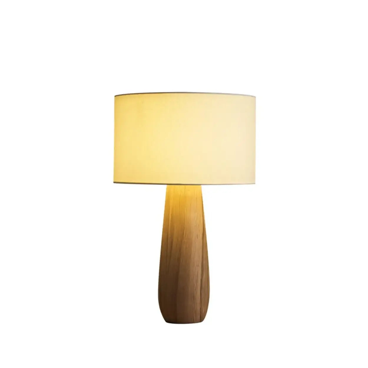 Contemporary Tapered Table Lamp | Drum Shade Table Light Interior Lighting-Table Lamp-Sasha Sydney