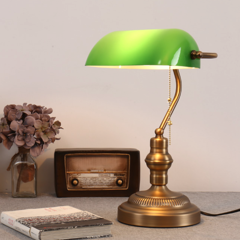 Vintage Desk Lamp | Adjustable Lighting Office Workspace-Table Lamp-Sasha Sydney
