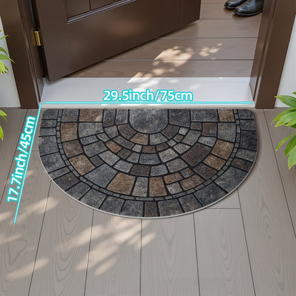 Door Mat | Half Moon Door Mat-Door Mat-Sasha Sydney