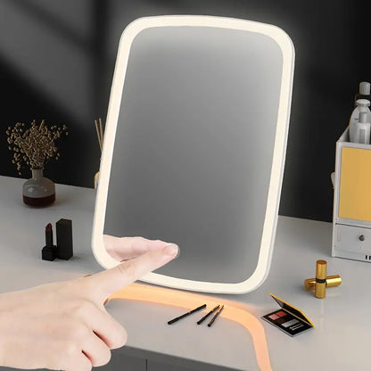 Vanity Mirror | LED Tabletop Makeup Mirror-Makeup Mirror-Sasha Sydney