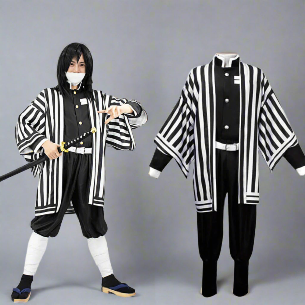 Demon Slayer Costume | Anime Character Kimono Outfit-Costume Set-Sasha Sydney