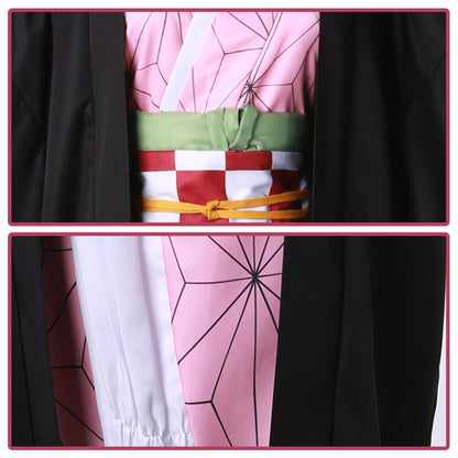 Demon Slayer Costume | Anime Character Kimono Outfit-Costume Set-Sasha Sydney