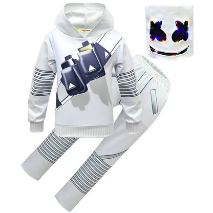 Halloween Costume | LED Marshmello Style Outfit-Halloween Costume-Sasha Sydney