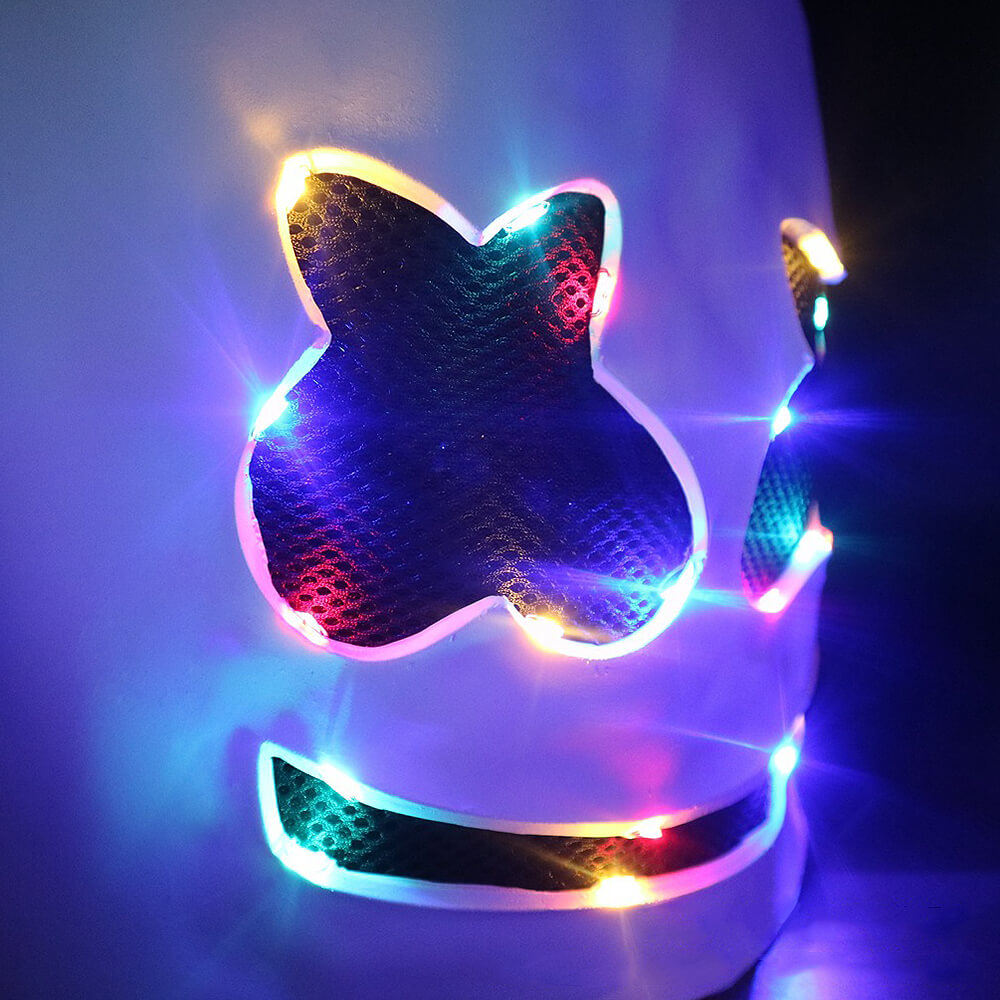 Halloween Costume | LED Marshmello Style Outfit-Halloween Costume-Sasha Sydney