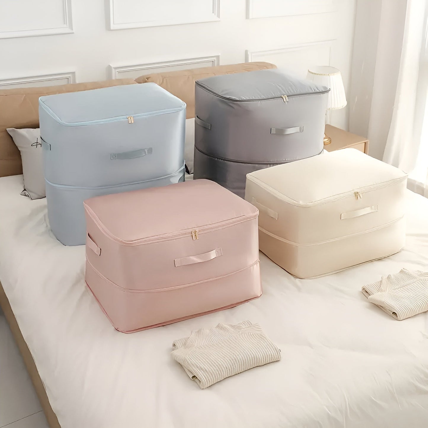 Foldable Wardrobe Organiser | Storage Bag Space Saving Closet Use-Storage Bag-Sasha Sydney