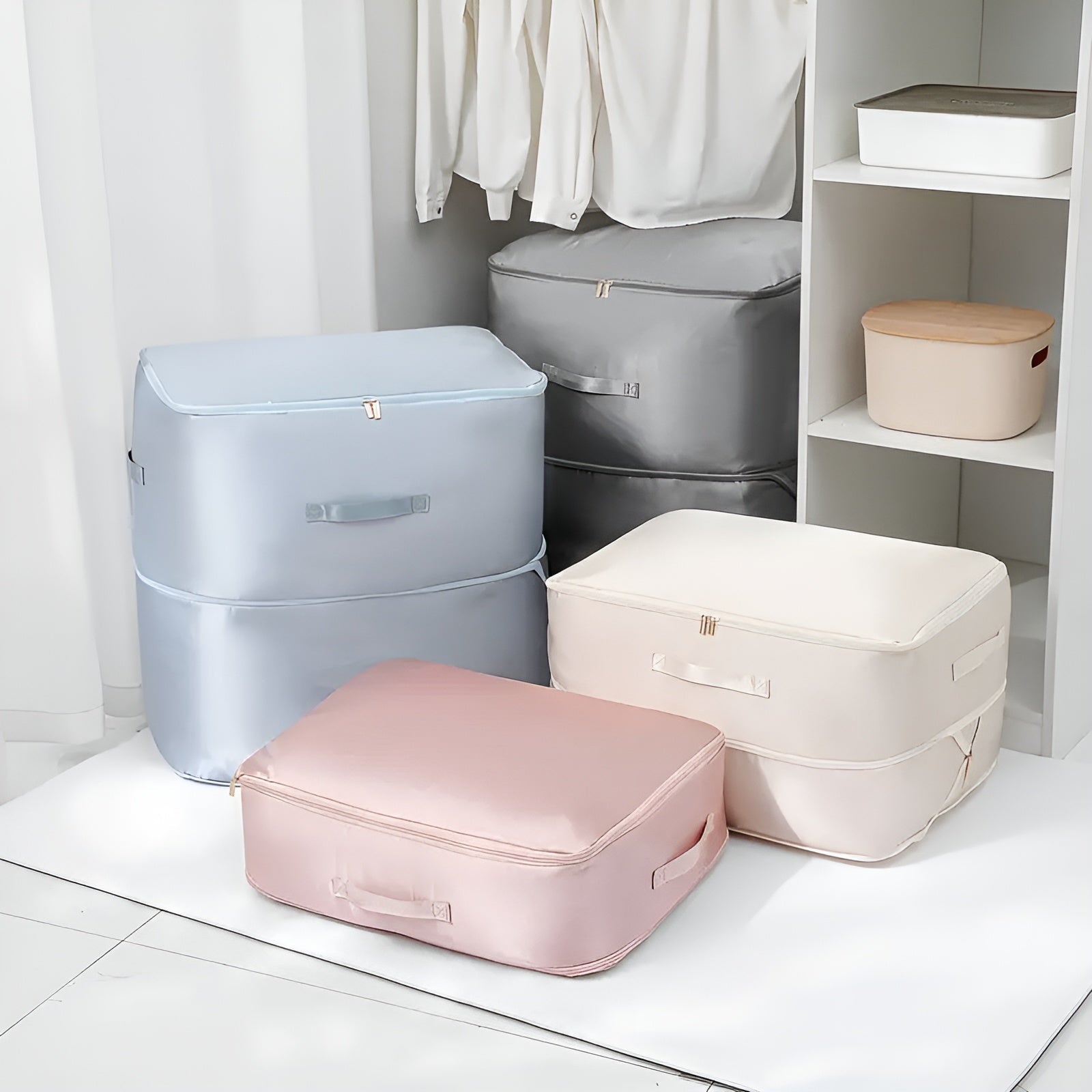 Foldable Wardrobe Organiser | Storage Bag Space Saving Closet Use-Storage Bag-Sasha Sydney
