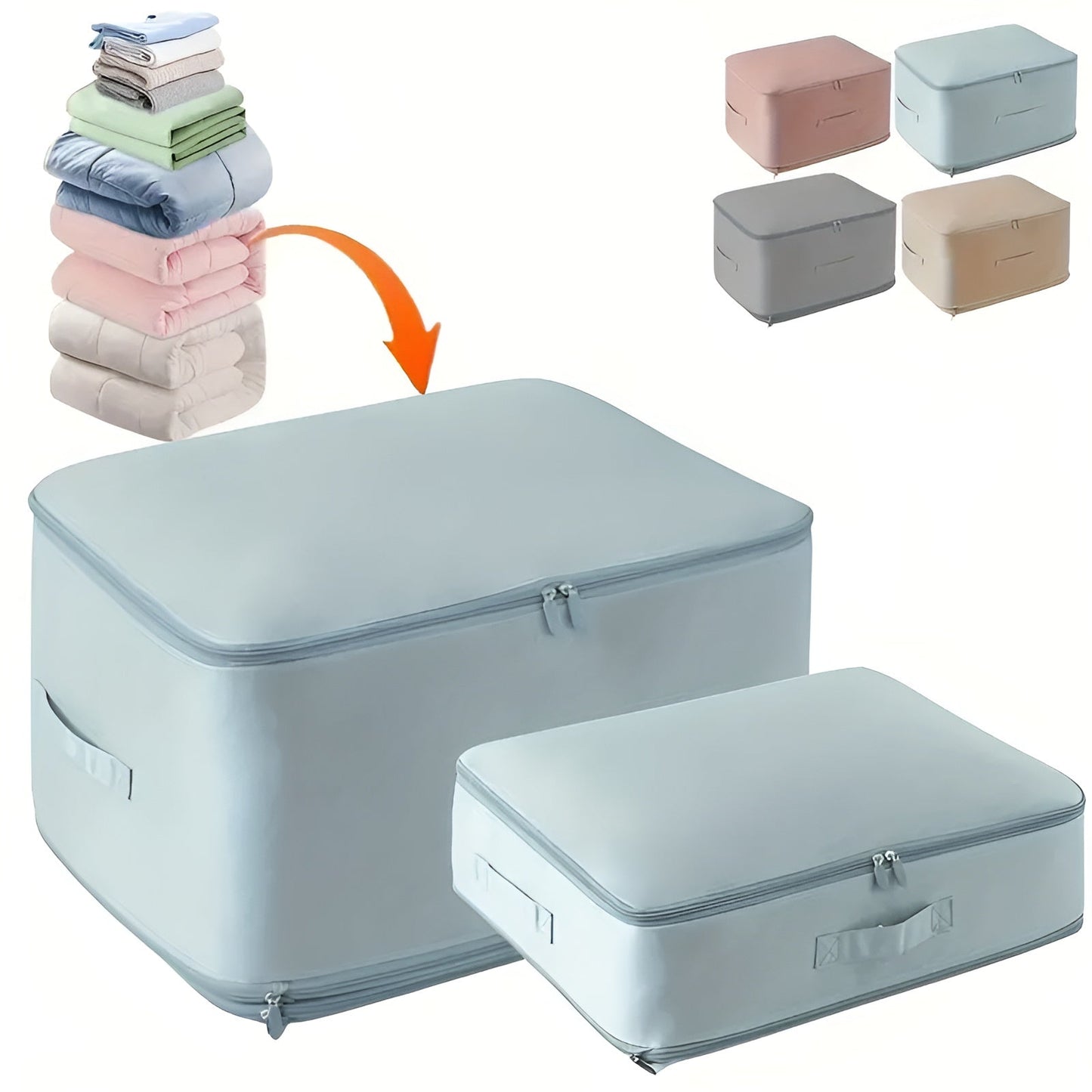 Foldable Wardrobe Organiser | Storage Bag Space Saving Closet Use-Storage Bag-Sasha Sydney