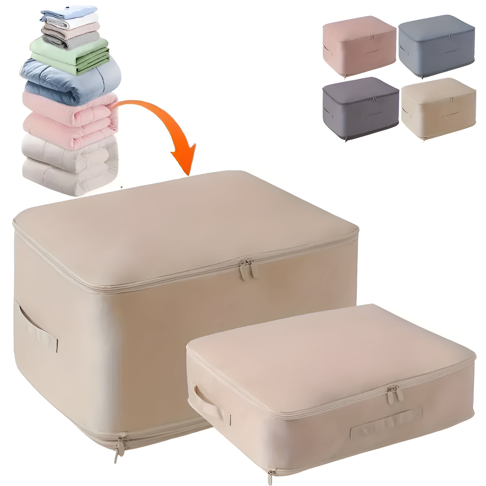 Foldable Wardrobe Organiser | Storage Bag Space Saving Closet Use-Storage Bag-Sasha Sydney