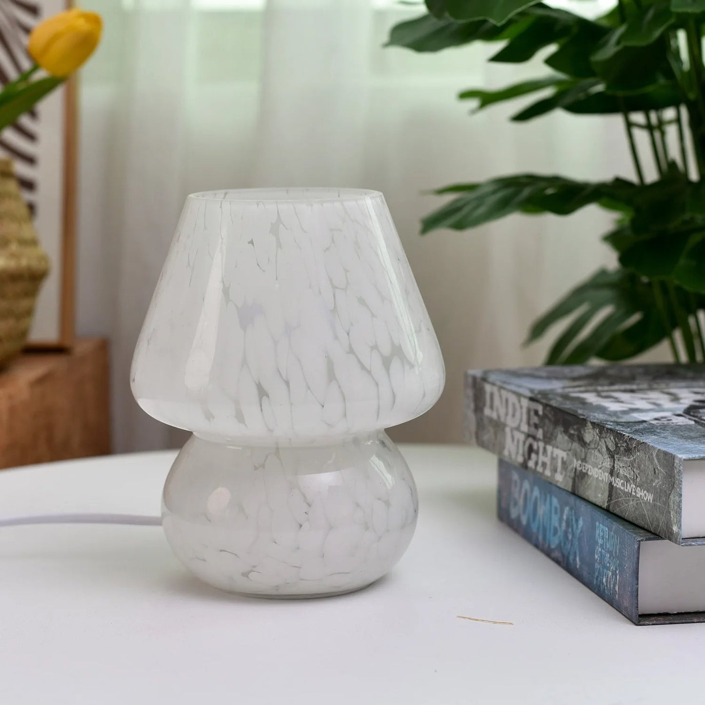 Mushroom Table Lamp | Small Bedside Lamp-Table Lamp-Sasha Sydney