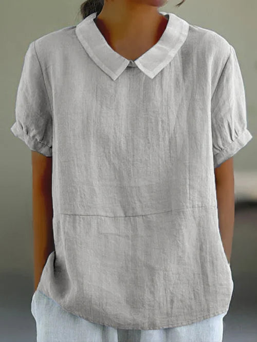 Henny | Women’s Elegant Cotton Blouse | Breezy Comfort