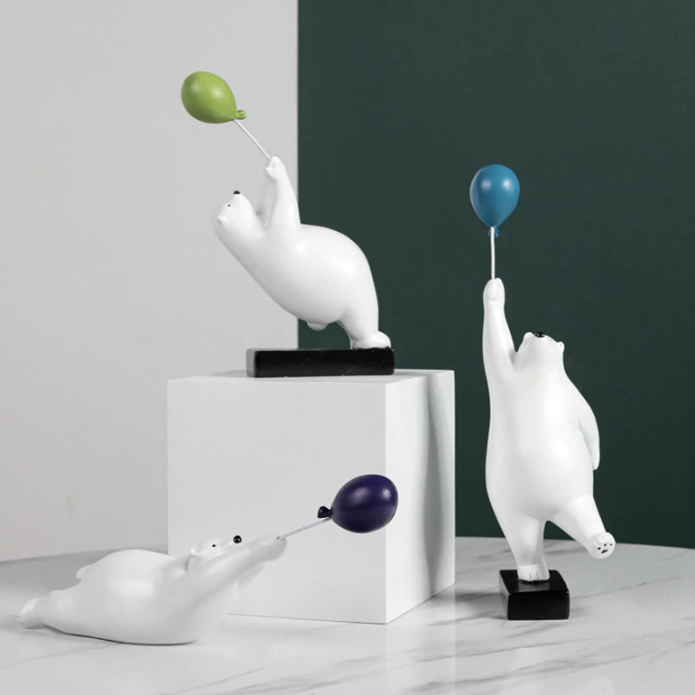 Table Decor | Bear Figurine-Figurine-Sasha Sydney