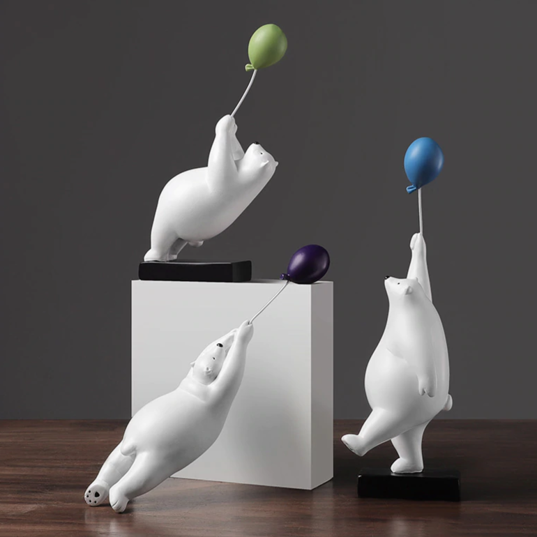 Table Decor | Bear Figurine-Figurine-Sasha Sydney
