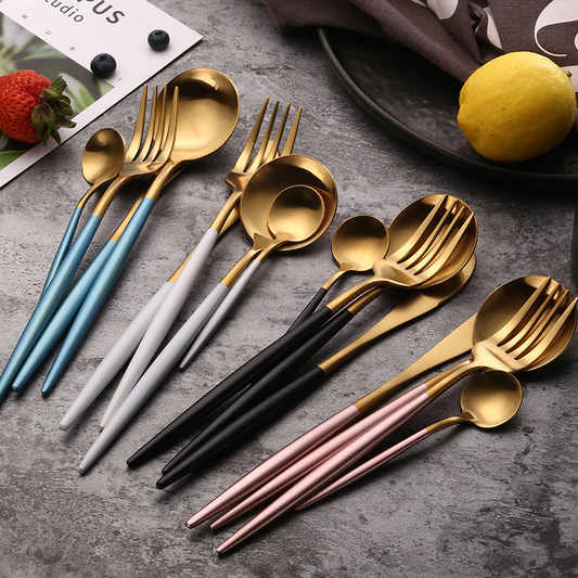 Cutlery Set | Dining Cutlery-Flatware Set-Sasha Sydney