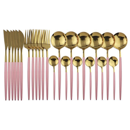 Cutlery Set | Dining Cutlery-Flatware Set-Sasha Sydney