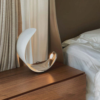 Designer Table Lamp | Modern Half Moon Light-Table Lamp-Sasha Sydney