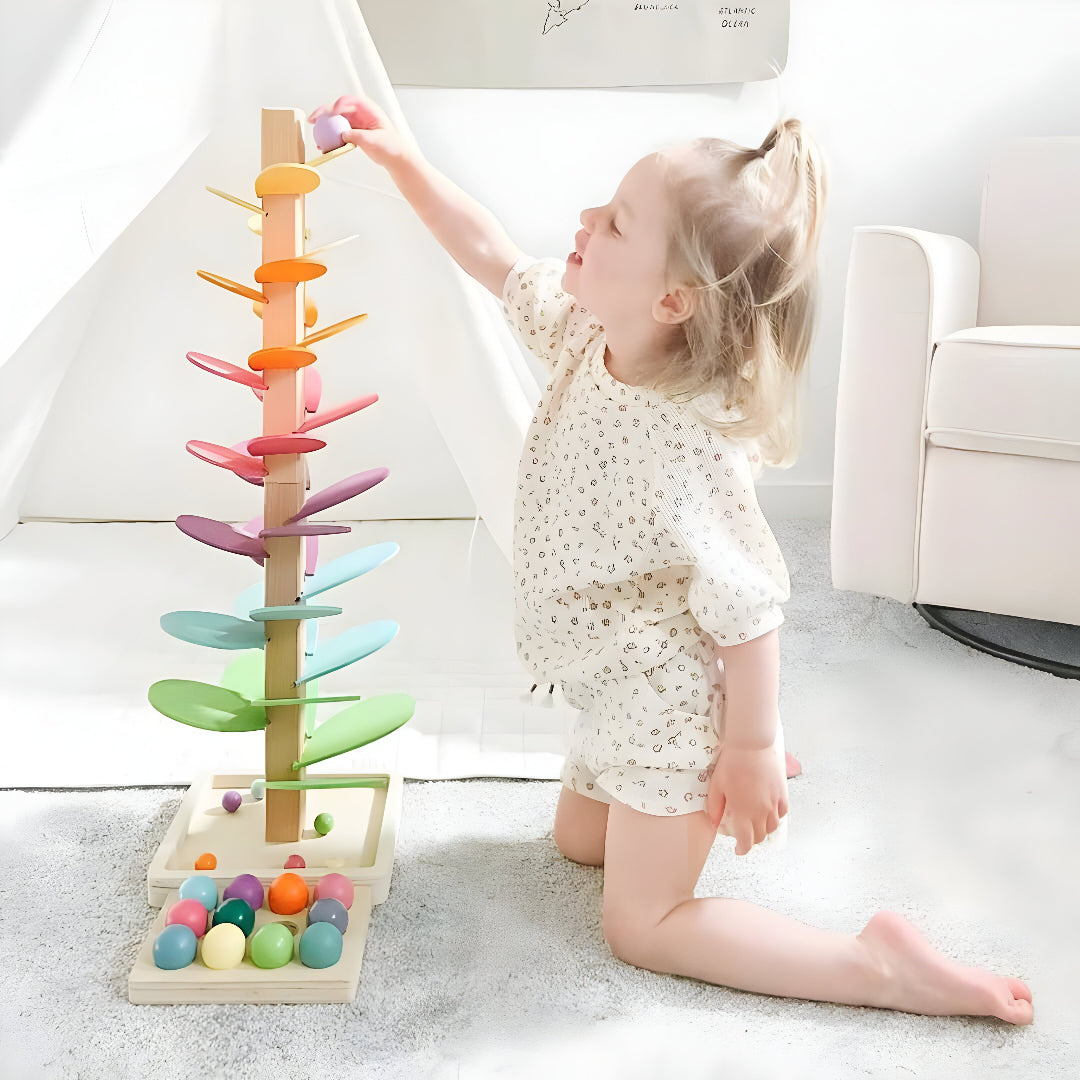 Montessori Toy | Wooden Marble Educational Toy-Toy-Sasha Sydney