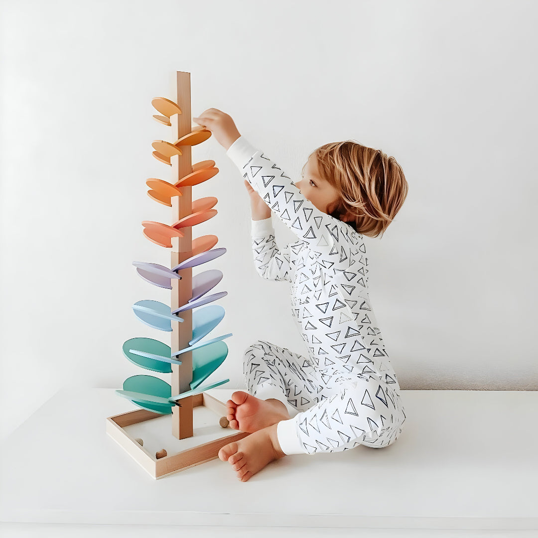 Montessori Toy | Wooden Marble Educational Toy-Toy-Sasha Sydney