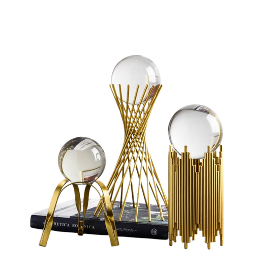 Glass Ball | Desk Decor-Figurine-Sasha Sydney