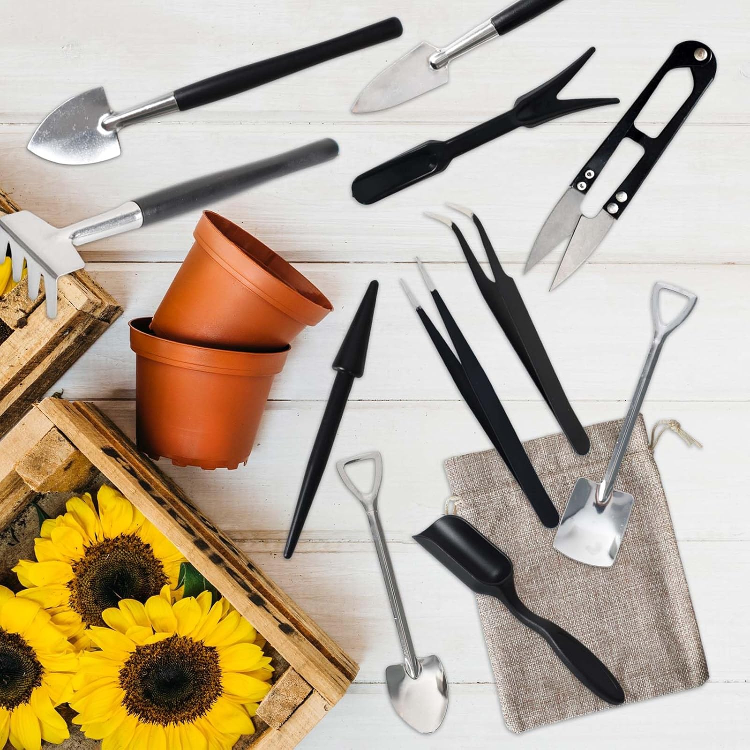 Gardening Tool Set | Multi Piece Plant Care Kit Storage Pouch-Gardening Tool-Sasha Sydney