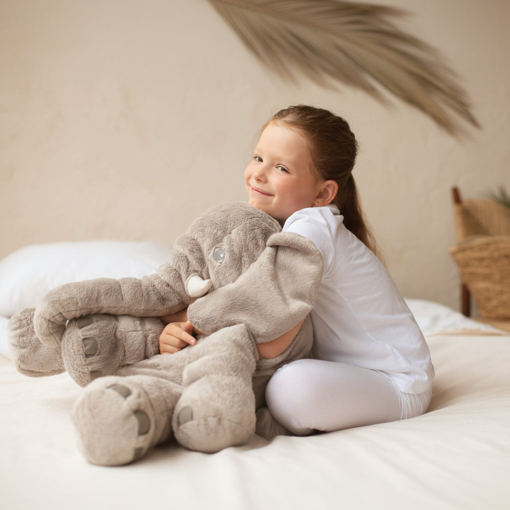 Baby Pillow | Elephant Pillow-Plush Toy-Sasha Sydney