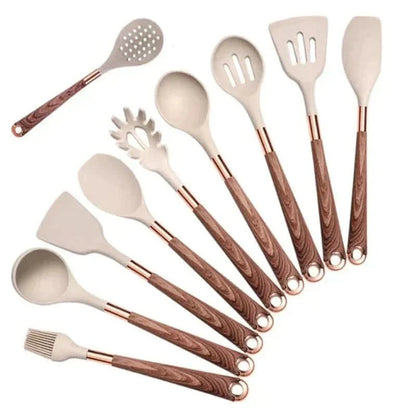 Modern Kitchen Utensil Set | Heat Resistant Everyday Cooking-Kitchen Utensil Set-Sasha Sydney