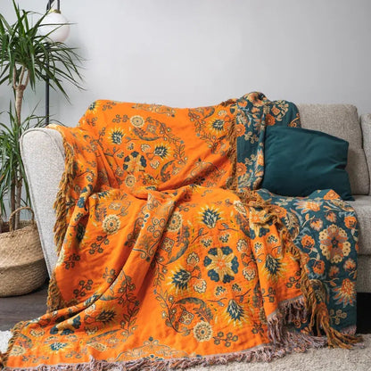 Modern Plaid Picnic Blanket | Couch Throw Outdoor Relaxation-Blanket-Sasha Sydney