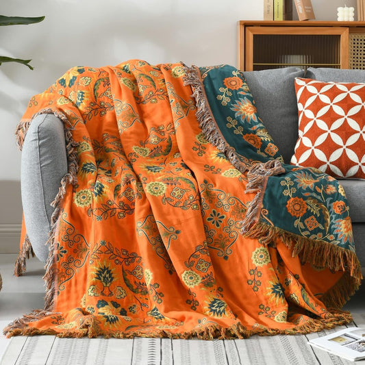 Picnic Blanket | Couch Throw-Blanket-Sasha Sydney