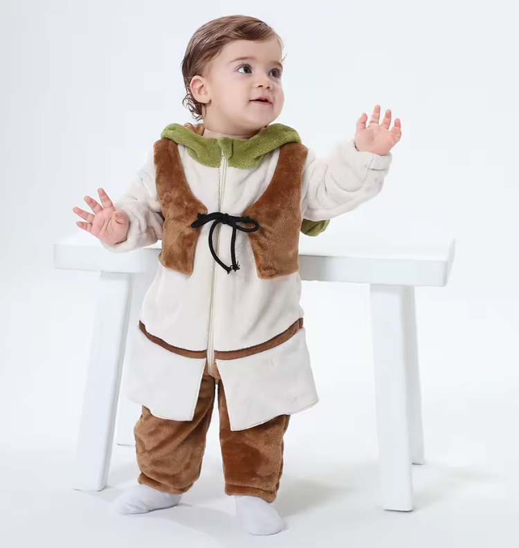 Infant Character Costume | Hooded One Piece Dress Up