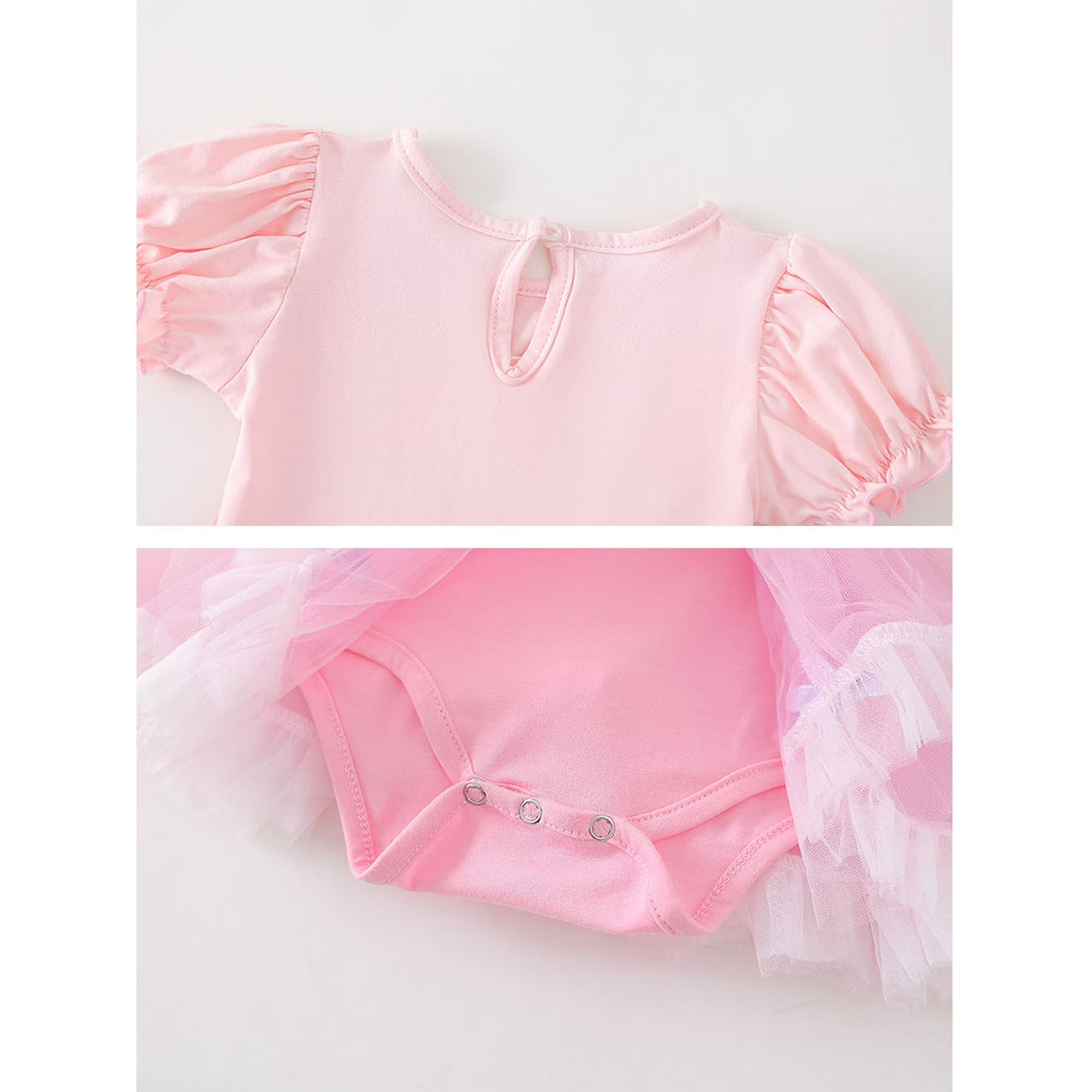 Infant Princess Costume Romper | Headband Dress Set