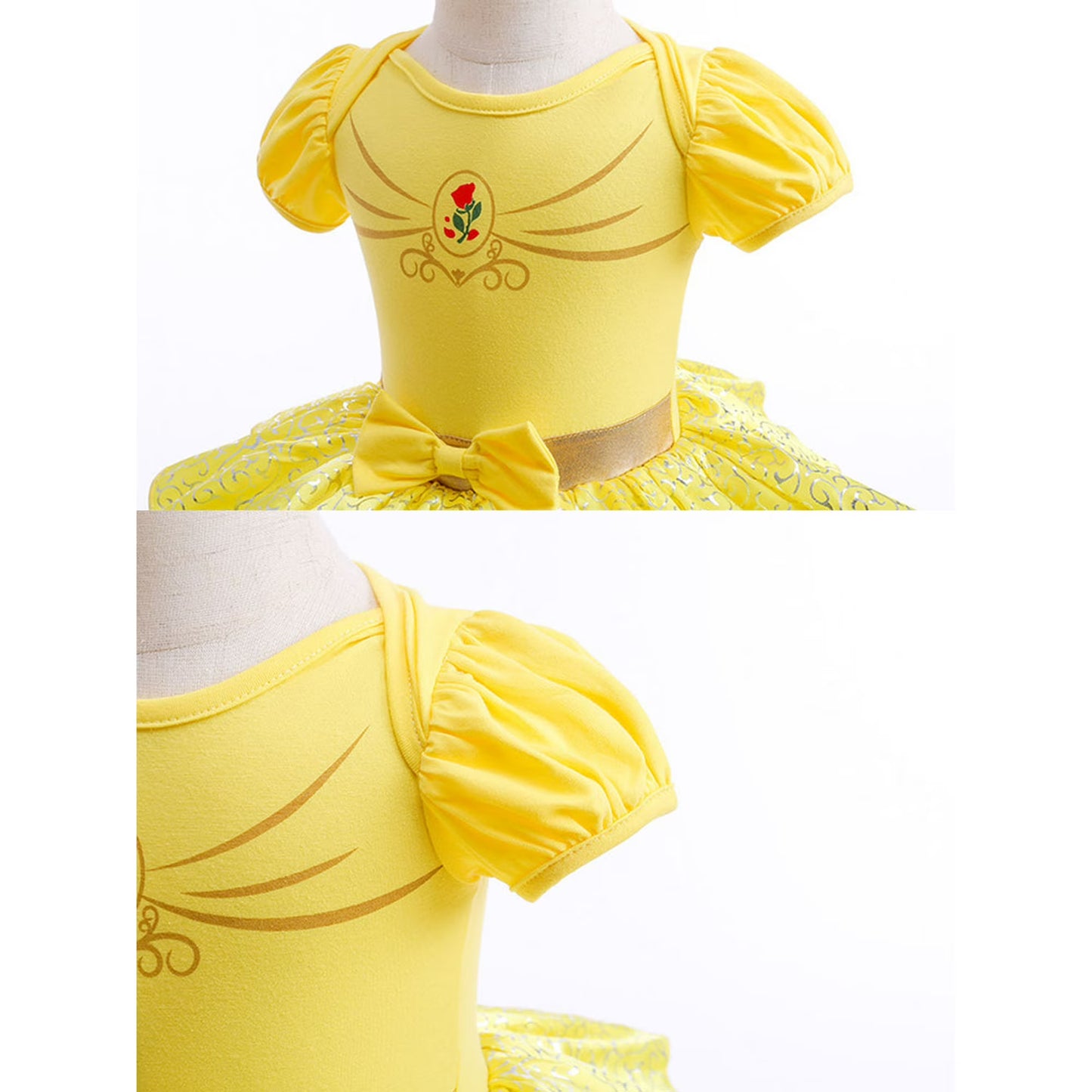 Infant Princess Costume Romper | Headband Dress Set