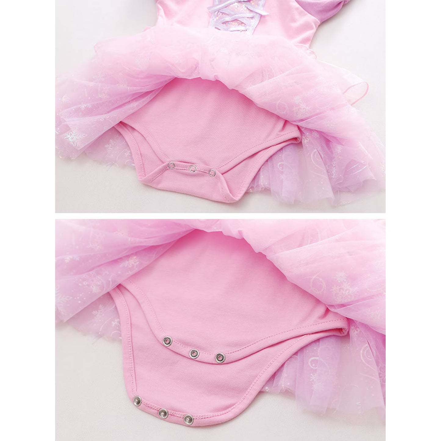 Infant Princess Costume Romper | Headband Dress Set