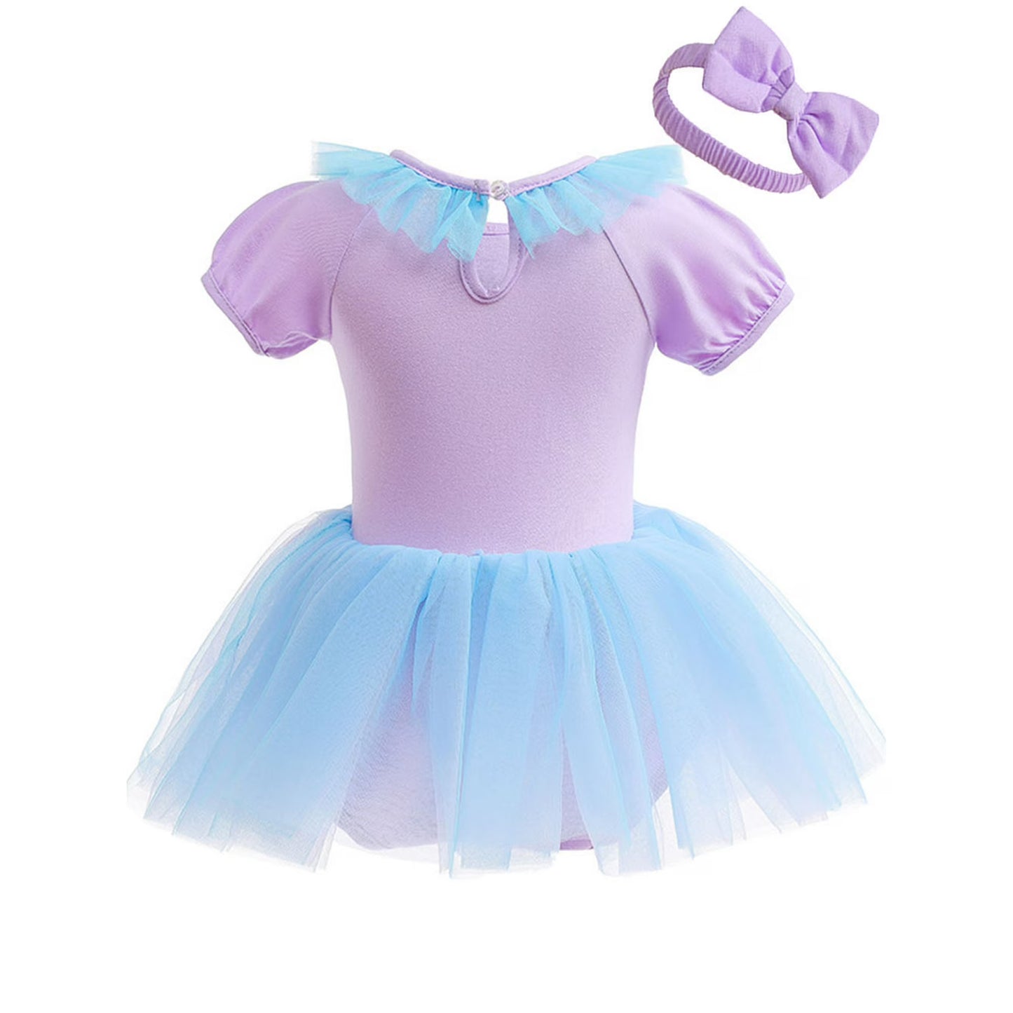 Infant Princess Costume Romper | Headband Dress Set