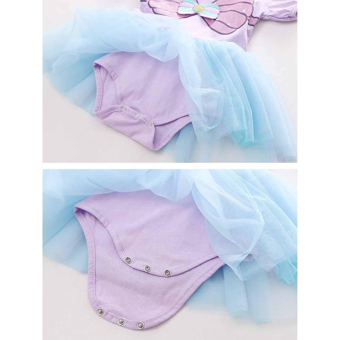 Infant Princess Costume Romper | Headband Dress Set