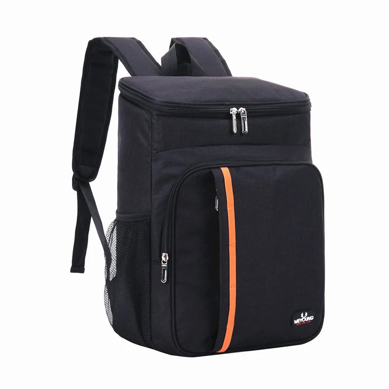 Insulated Cooler Backpack | Multiple Compartments Zip Closure Picnic Camping-Backpack-Sasha Sydney