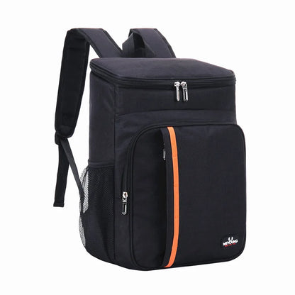 Insulated Cooler Backpack | Multiple Compartments Zip Closure Picnic Camping-Backpack-Sasha Sydney
