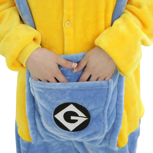 Kids Character Print Onesie | Hooded One Piece Sleepwear-Kids Costume-Sasha Sydney