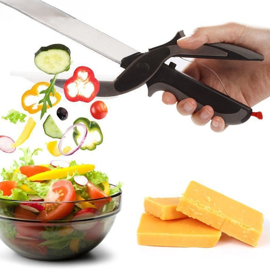 Kitchen Food Scissors | Cutting Board Multipurpose Meal Preparation-Food Scissors-Sasha Sydney