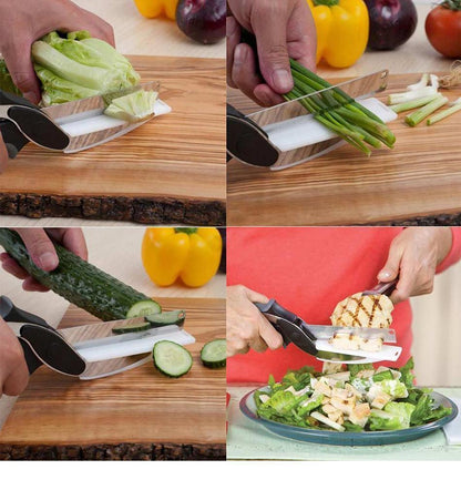 Kitchen Food Scissors | Cutting Board Multipurpose Meal Preparation-Food Scissors-Sasha Sydney