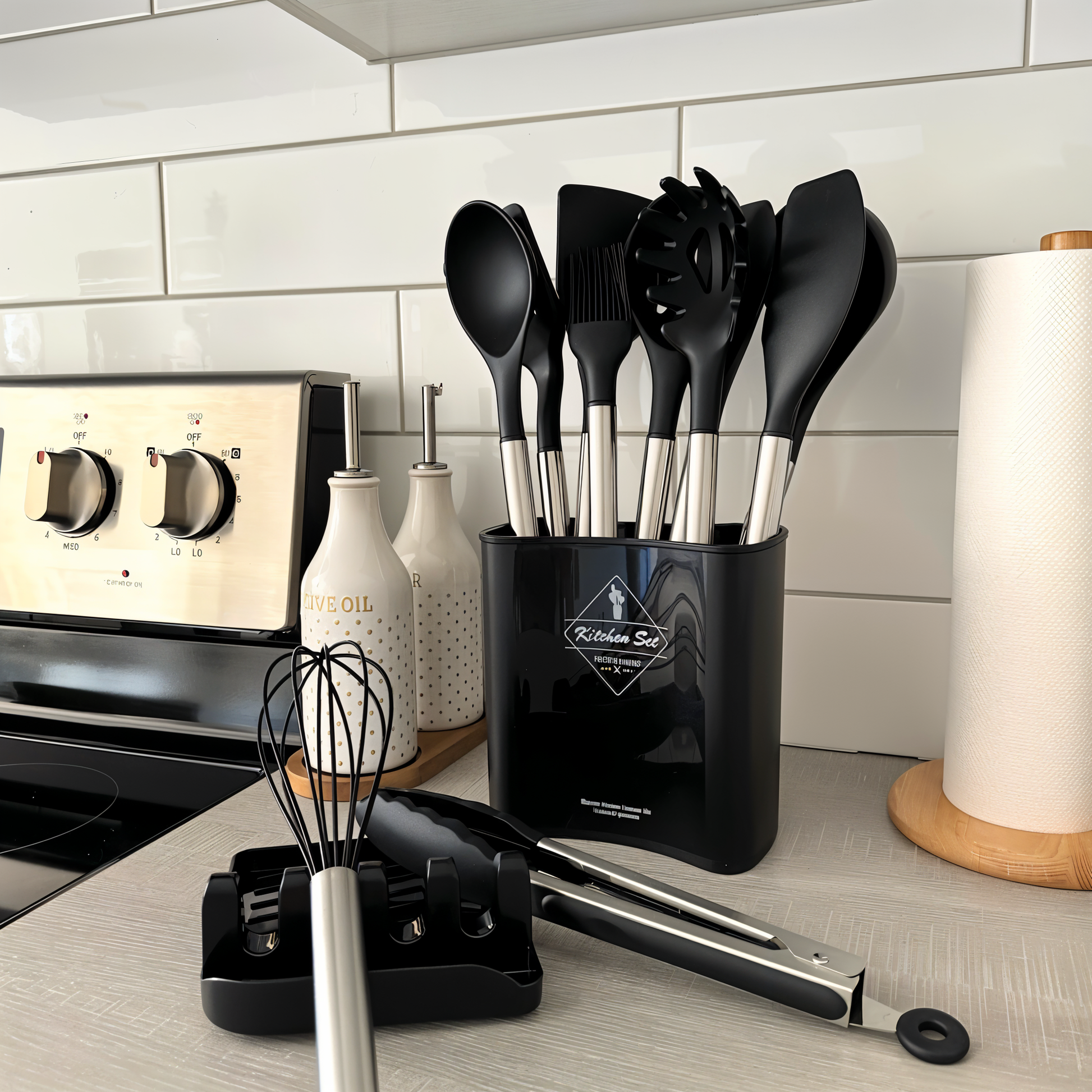 Kitchen Utensil Set | Cooking And Serving Tools Kitchen Accessories-Kitchen Utensil Set-Sasha Sydney