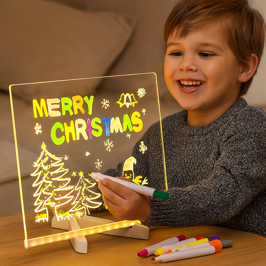 LED Writing Tablet | Kids Light-Up Drawing Board-Drawing Tablet-Sasha Sydney
